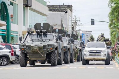 Ventanas en Rojo por la inseguridad tiene al ejercito presente