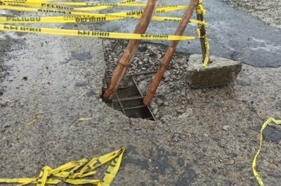 Daño en puente de zapotal, provoca cierre para vehículos pesados.