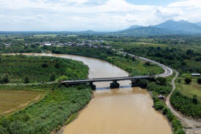 Puente sobre el río Zapotal reabre al tránsito vehicular