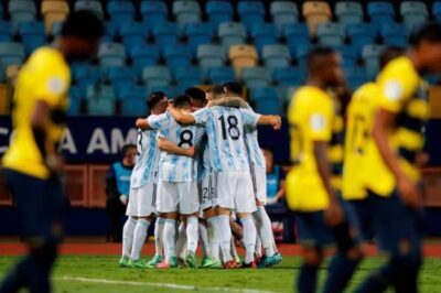 Así fue la última vez que Ecuador enfrentó a Argentina en cuartos de final de una Copa América