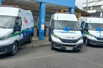 Los Ríos cuenta con seis nuevas ambulancias